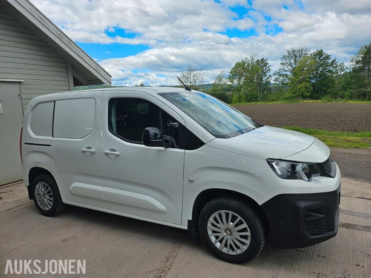 2022 Peugeot Partner 1,5 HDi 100hk L1, Nybilgaranti, Cruisekontroll, Hengerfeste